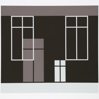 Josef Albers, Portfolio 1, Folder 21, Image 2 Framed Silkscreen