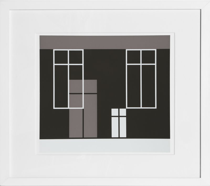 view:24578 - Josef Albers, Portfolio 1, Folder 21, Image 2 Framed Silkscreen - 