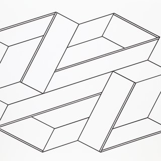 Josef Albers, Portfolio 2, Folder 21, Image 2 Framed Silkscreen