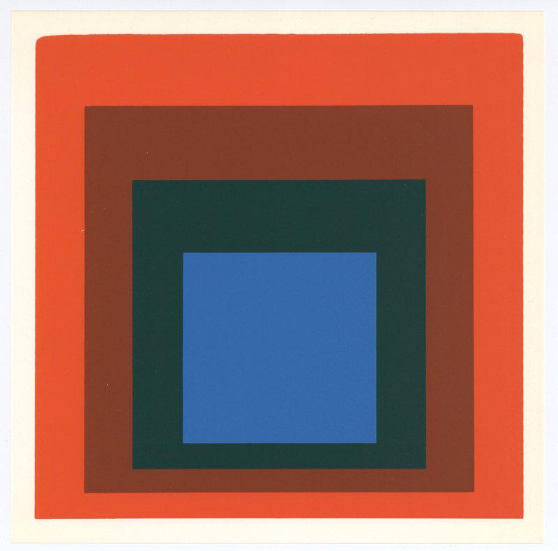 Josef Albers - Homage to the Square: Protected Blue for Sale | Artspace