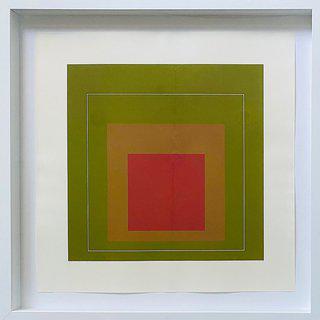 Josef Albers, WLS IV. White Line Squares (Series I)