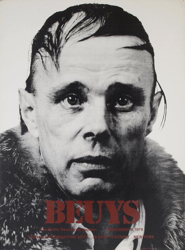 Joseph Beuys Feldman Poster For Sale Artspace