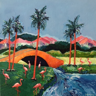 Joseph McAleer, Fauve Flamingos