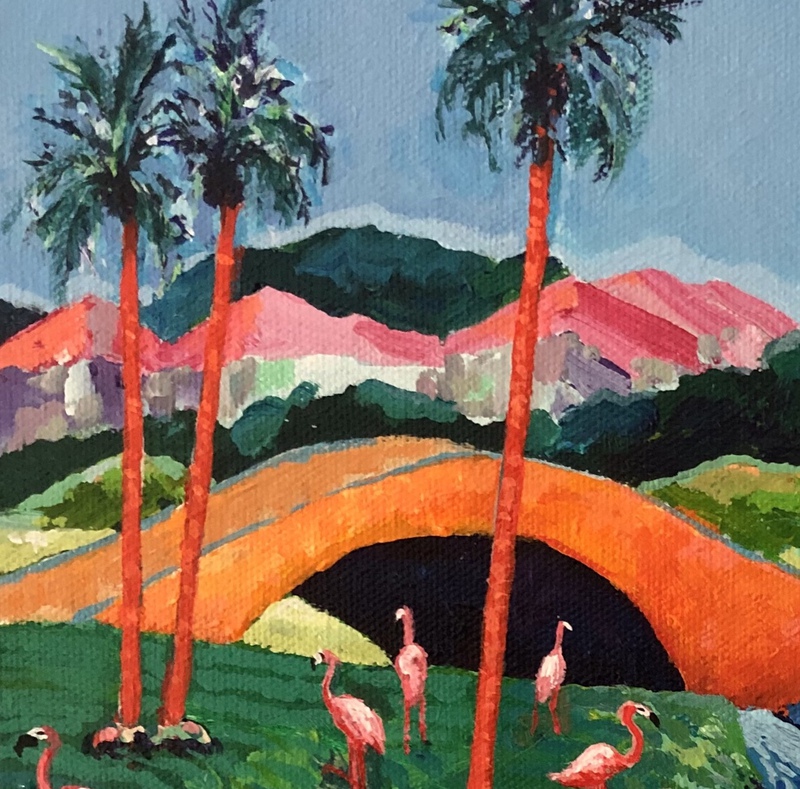 view:89905 - Joseph McAleer, Fauve Flamingos - 