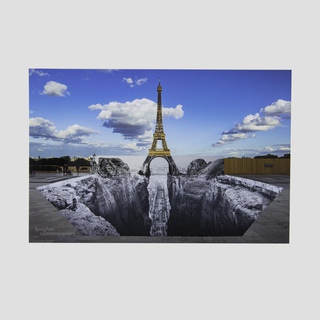 Trompe l'oeil, Les Falaises du Trocadéro, 19 mai 2021, 19h57, Paris, France, 2021 art for sale