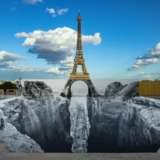 Trompe l’oeil, Les Falaises du Trocadéro, 19 mai 2021, 19h57, Paris, France (2021) art for sale