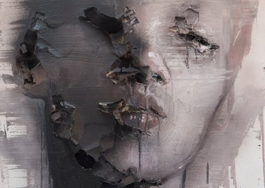 JUAN PALACIOS 1989年制作 絵画 JUAN PALACIOS 1989年制作 絵画