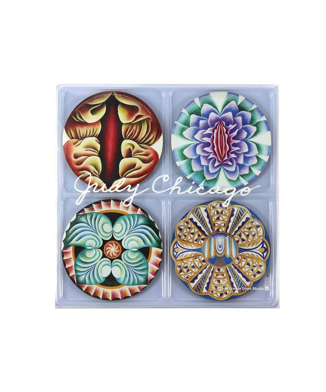 view:13885 - Judy Chicago, Set of Four Coasters - 