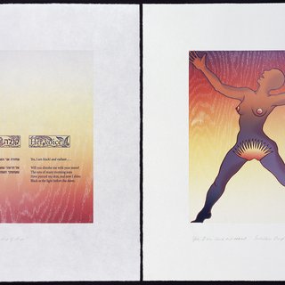 Judy Chicago, Yes, I am black and radiant