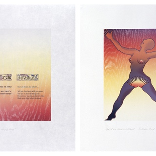Judy Chicago, Yes, I am black and radiant