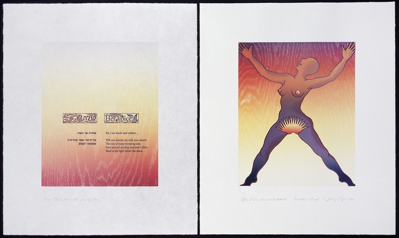 view:80401 - Judy Chicago, Yes, I am black and radiant - 