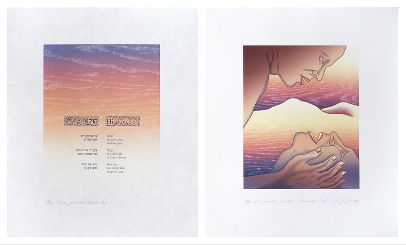 view:80404 - Judy Chicago, Voices from the Song of Songs (Suite) - How fine you are, my love