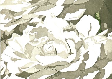 work by Julia Jacquette - Four Pieces of White Suite #:10969