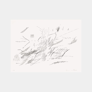 Julie Mehretu, Sapphic Strophe 4 (from Sapphic Strophes: A Suite of Four Prints)