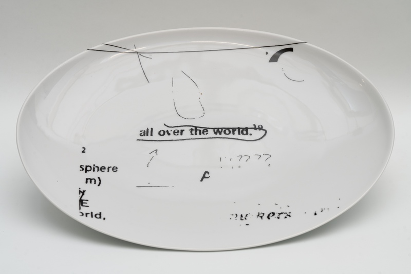 view:82810 - Kameelah Janan Rasheed, Ceramic Serving Platter - 