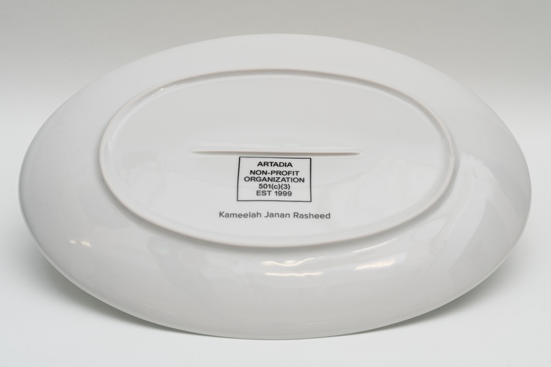 view:82811 - Kameelah Janan Rasheed, Ceramic Serving Platter - 