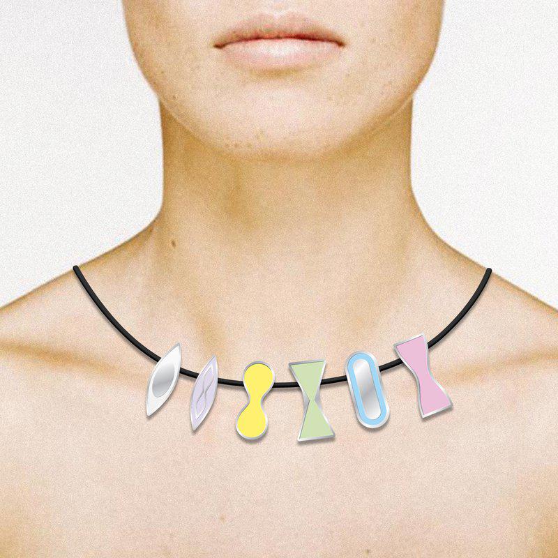 Karim Rashid Destiny 2 Sided Necklace For Sale Artspace