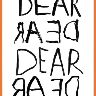 Karl Holmqvist, DEAR (written simultaneously with right hand I to r and left hand r to I)