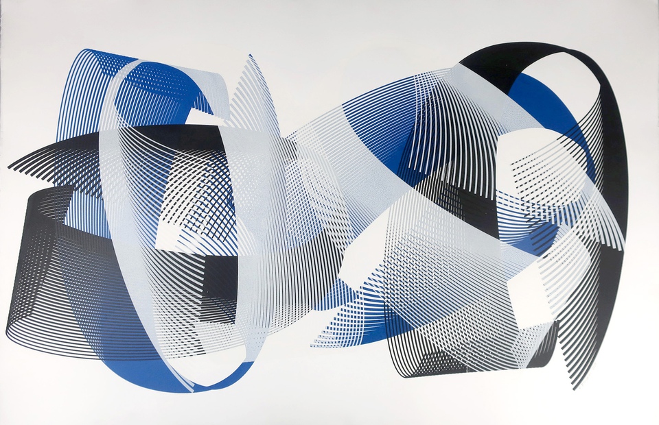 Kate Banazi - Loop Recline, Print
