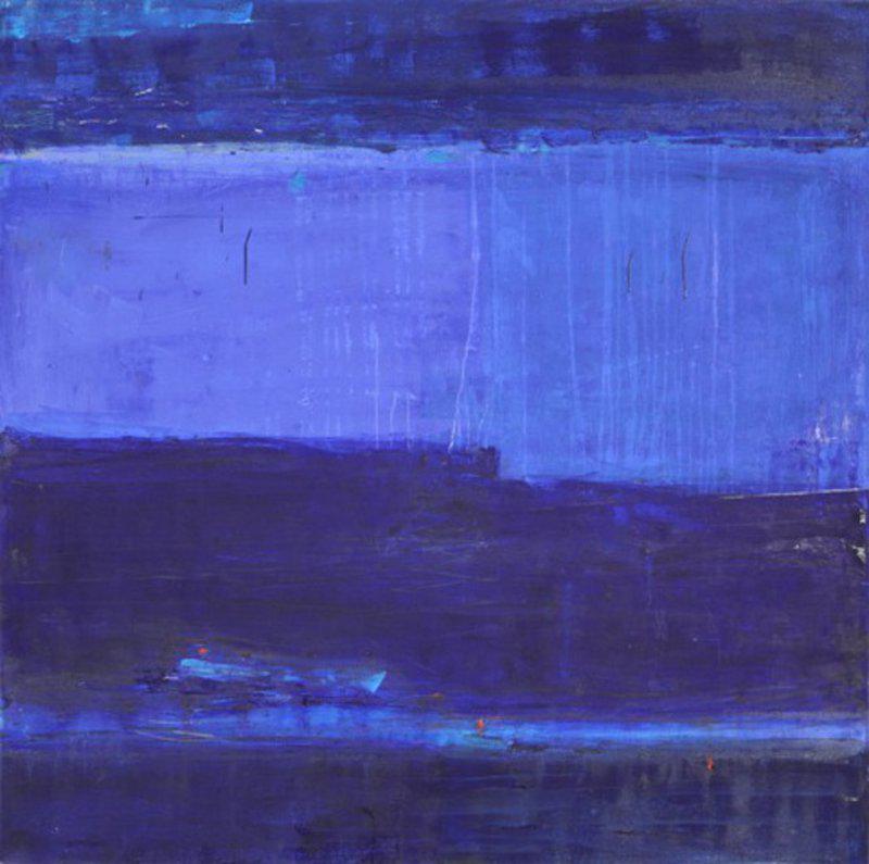 Katherine Parker,  Asunder, 2015, oil on canvas,  68.00” x 64.00” x 4.00” unique work, sig