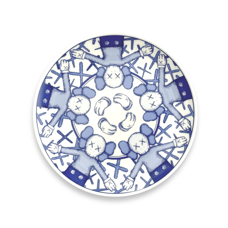 view:71038 - KAWS, HOLIDAY Limited Ceramic Plate Set (Set of 4) - 