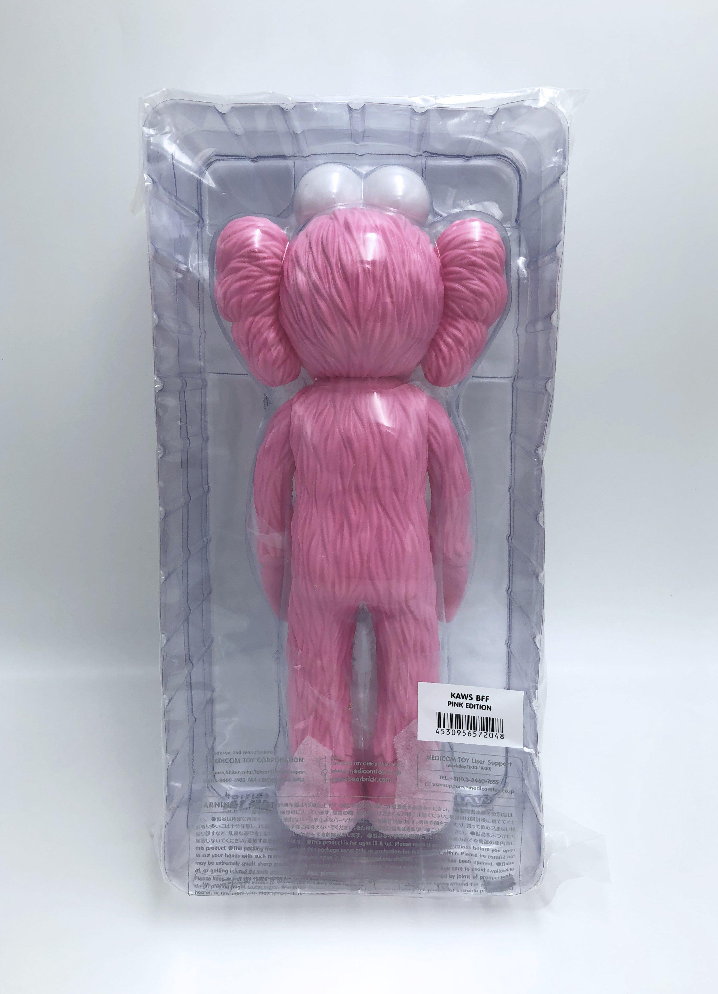 kaws bff pink price