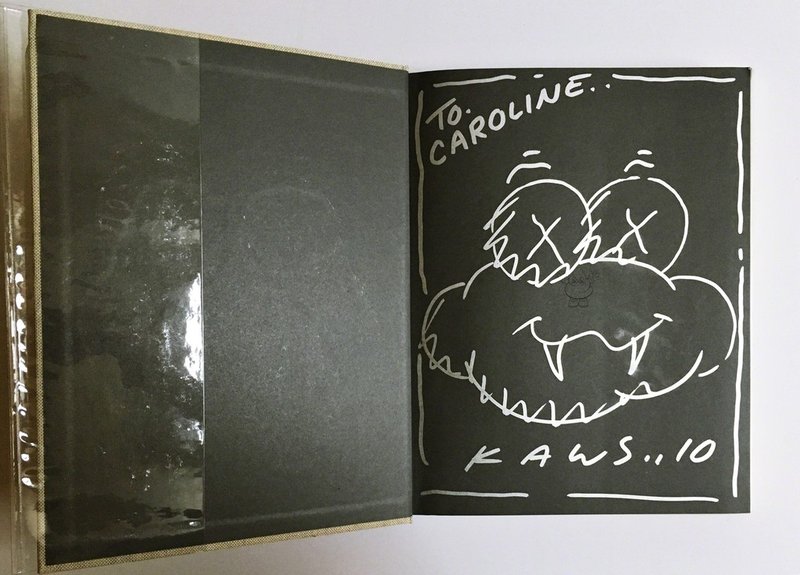 view:23539 - KAWS, Unique hand signed and inscribed original drawing - 