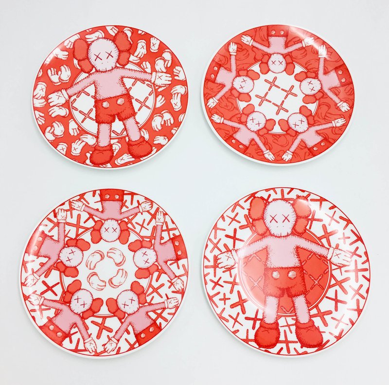 Limited Ceramic Plate Set is available on Artspace for $1,290