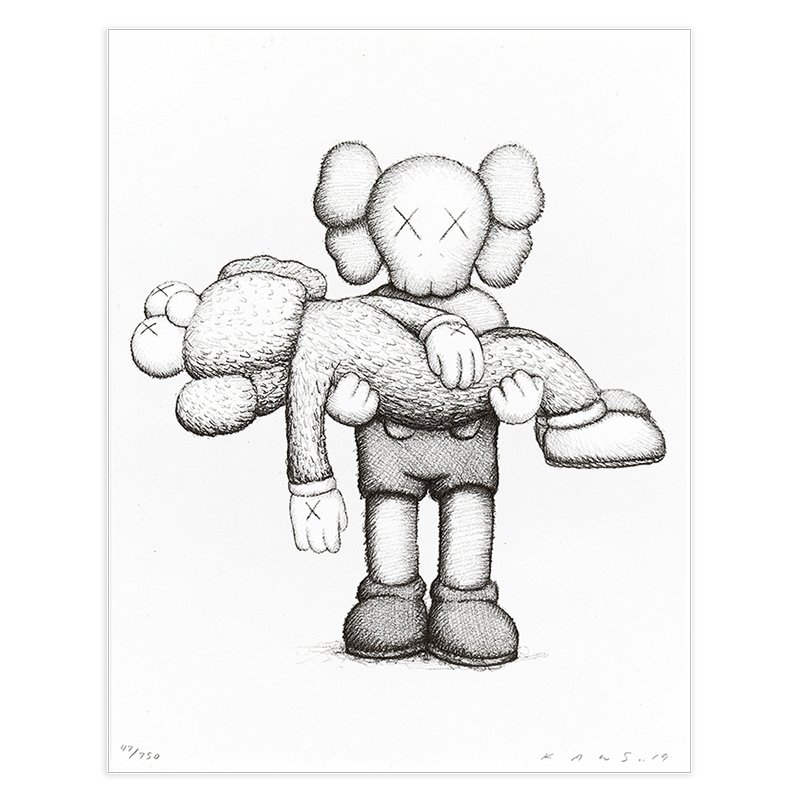 KAWS - Companionship in the age of lonliness, 2019