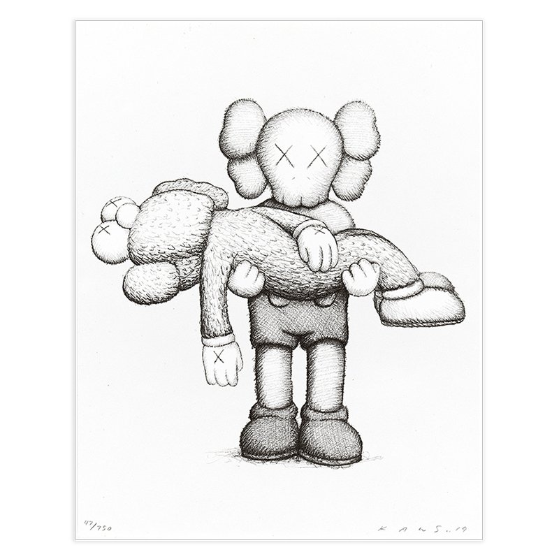 Kaws Tribute 2 - Canvas Print