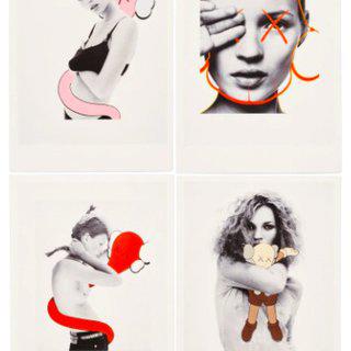 KAWS, The David Sims series (complete set of 4)