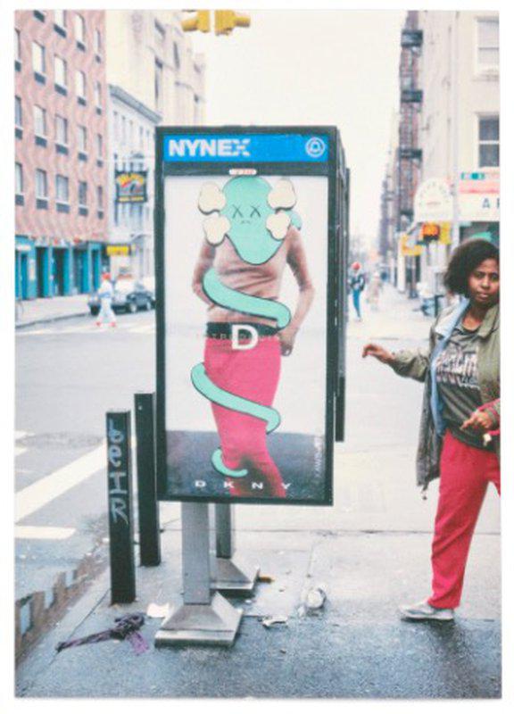 view:41060 - KAWS, The 1990's 'Ad Disruption' series (New York Phone Booths) - complete set of 4. - 