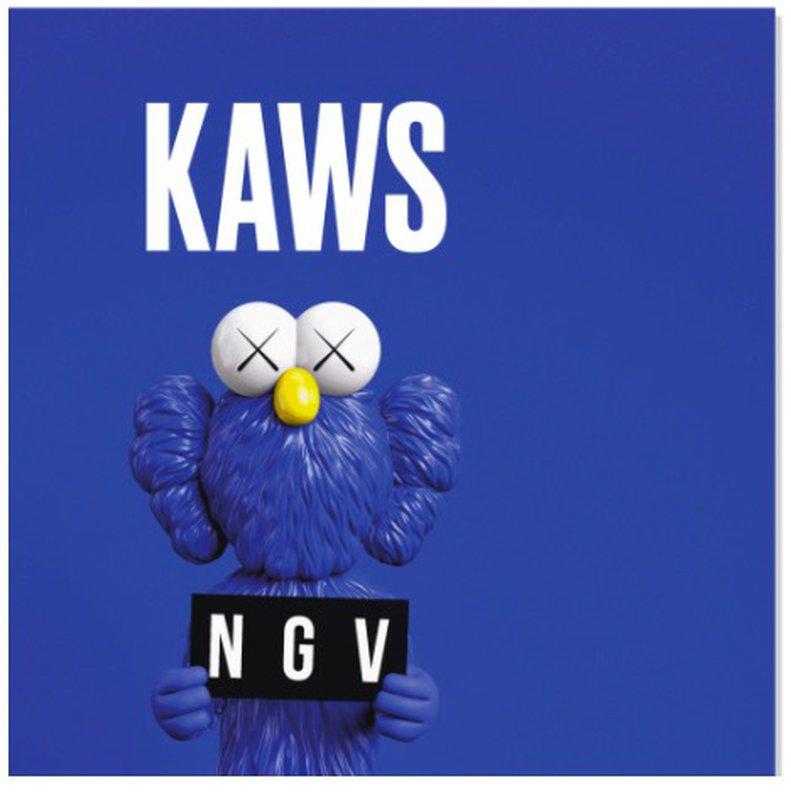 view:41376 - KAWS, KAWS x NGV BFF Poster (Blue) - 