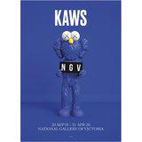 KAWS - KAWS x NGV BFF Poster set (1 x Blue, 1 x Pink) for Sale