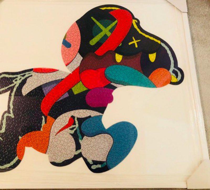 KAWS/カウズ Offset print「STAY STEADY」リプロダクト - 美術品 ...