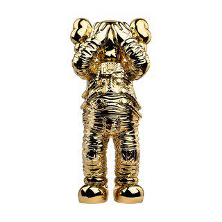 KAWS, Holiday: Space 11.5" (Gold). 20th anniversary edition.