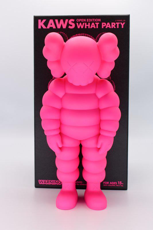 PINK KAWS WHAT PARTY