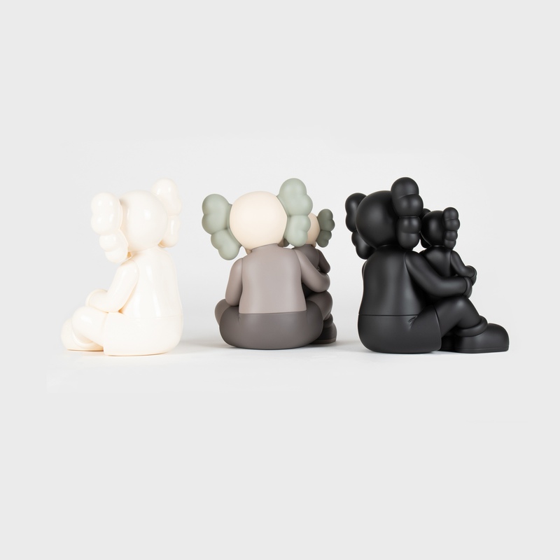 KAWS - Holiday Changbai Mountain Figure (Black, Brown, Snowy White