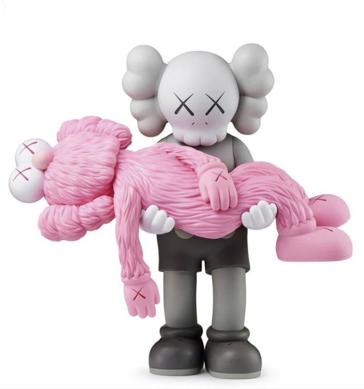 kaws take pink | www.jarussi.com.br