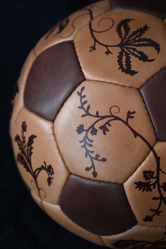 view:84235 - Kehinde Wiley, Osei Leather Soccer Ball - 