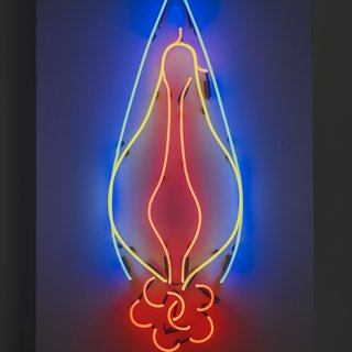 Keith Farquhar, Neon Vagina: Red, Yellow and Blue