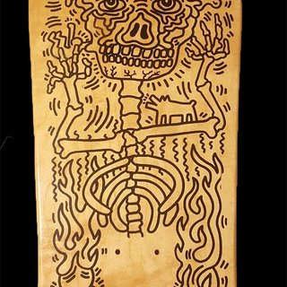 Tribal Man Deck (limited edition) art for sale