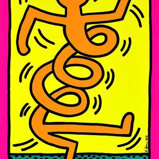 Keith Haring, Montreux (pink)