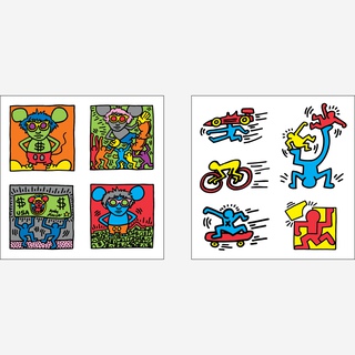 Haring 7x7 Set art for sale