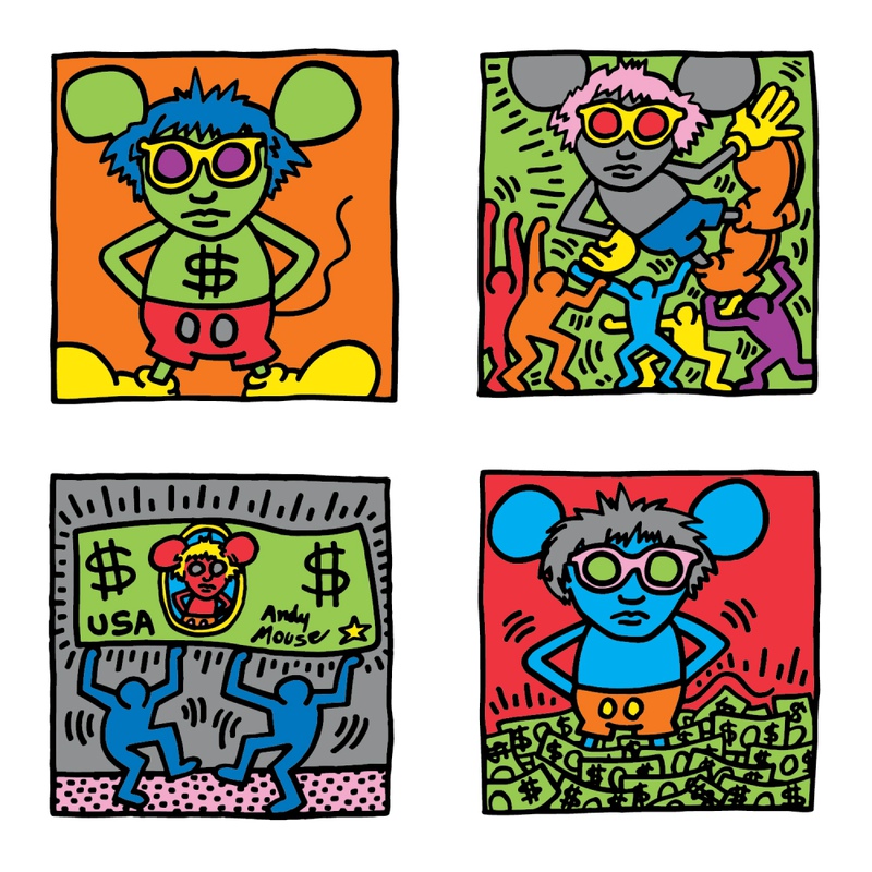 Andy Mouse, Keith Haring | Artspace.com