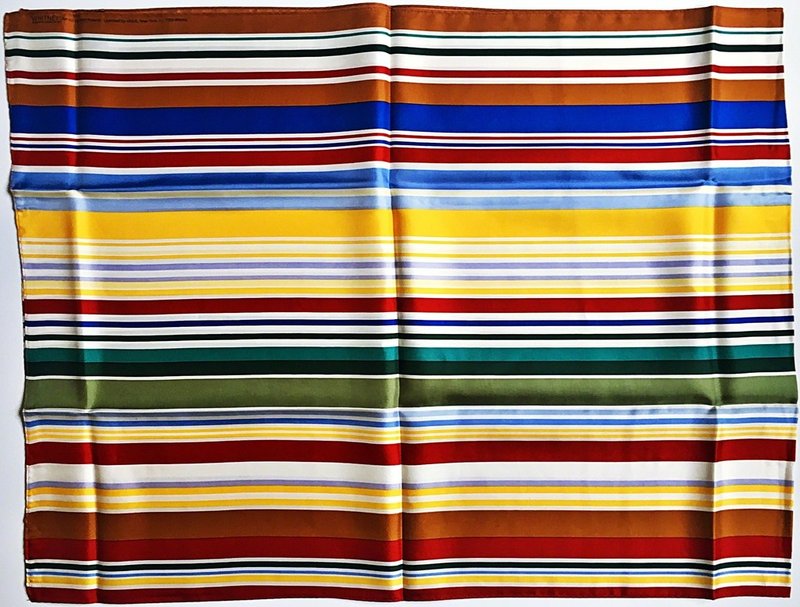 view:33265 - Kenneth Noland, Limited Edition Silk Scarf for Whitney Museum - 