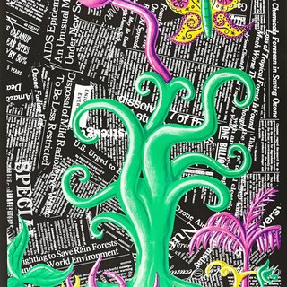 Kenny Scharf, Untitled from the Portfolio "Columbus: In Search of a New Tomorrow"