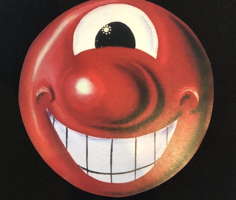 view:37685 - Kenny Scharf, Red Smiley Face - 