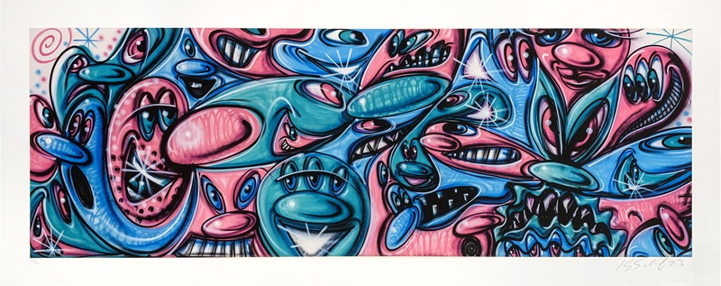 And Kenny Scharf Pouch Multi-Coloured