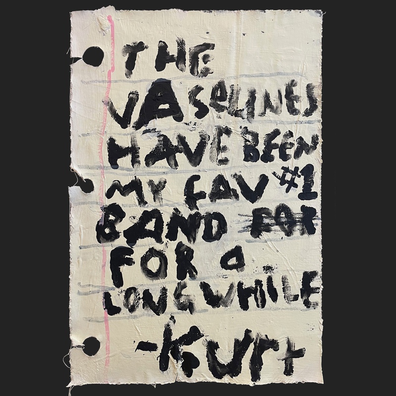 exhibition - Kurt Cobain Journals #11